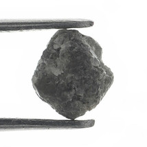 6.27x5.77x4.40MM Grey 1.25 Carat Natural Loose Rough Diamond - $18.98