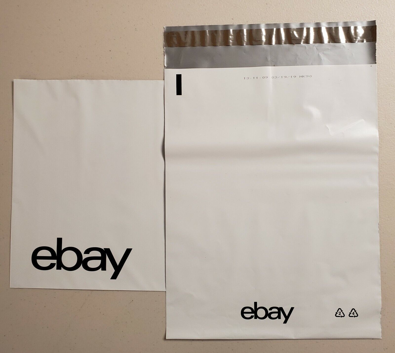 Primary image for eBay Branded Lot of 20 Polyjacket 12"x 15" Mailer Envelopes Shipping Supplies.z