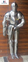 NauticalMart Italian Full Suit of Armor Medieval Knight Closed Helmet Costume - £638.68 GBP