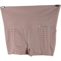 Bebe Shaping Boy Shorts Light Peach Pink Stretch Womens Size 1X - $308.35 MXN