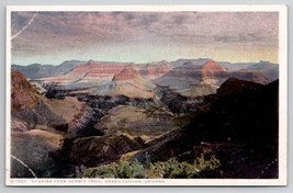 Grand Canyon AZ Sunrise From Hermit Trail Fred Harvey Postcard X22 - £4.75 GBP