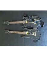 2 Activision Guitar Hero Power Xbox 360 Controller 654 Straps No Dongles... - $69.04 CAD