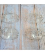 4pc 1959 Cadillac Fleetwood Clear Glass Fog Turn Lens Guide AF5-59 RH LH... - $314.97