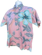 Reyn Spooner Men&#39;s M Hawaiian Tradionals Pullover Shirt reverse fabric f... - £25.78 GBP