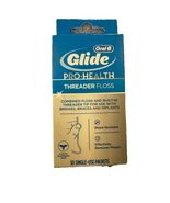 Oral-B GLIDE Pro-Health THREADER FLOSS 30 single use packets ORIGINAL nib - $70.39 CAD