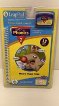 Leap Frog - Leap Pad Phonics Book &amp; Cartridge &quot;Mole&#39;s Huge Nose&quot; Lesson 7 New - £7.14 GBP