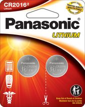 One (1) Twin Pack (2 Batteries) Panasonic Cr2016 Lithium Coin Cell Battery 3V... - £3.77 GBP