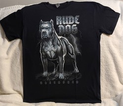 Pit Bull Terrier Rude Dog Unleashed Lightning Pitbull T-SHIRT Shirt - £8.92 GBP+