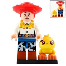 Jessie and Ducky Minifigures Pixar Toy Story 4 Movies Disney Gift Toy New - £2.31 GBP