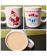 Vintage Hawaiian Punch Musical Christmas Coffe Mug &quot;Punch Up Your Day&quot; 1... - $566.96 MXN