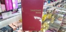 Sabotage Rouge for Her 3.4 oz 100 ml EDP Eau de Parfum for Men Women NEW SEALED - £72.15 GBP