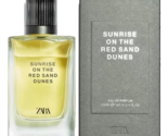 ZARA Sunrise On The Red Sand Dunes EDP 100ml Men Perfume 3.4 Oz - $48.26