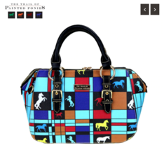 Trail of Painted Ponies Collection Satchel Shoulder Bag Montana West Tur... - £22.22 GBP