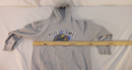 GREY VIDEO GAMES THE REASON I GET UP IN THE MORNING PULLOVER HOODIE SWEA... - $23.03 CAD