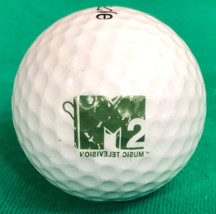 Golf Ball Collectible Embossed Sponsor MTV Music Television 4 Pinnacle - £5.65 GBP