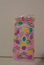 9 Easter Eggs Pastel Clear Spring Party Favor Bags Cello Treat Sack Happ... - £3.90 GBP