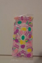 9 Easter Eggs Pastel Clear Spring Party Favor Bags Cello Treat Sack Happ... - £4.00 GBP