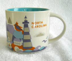 2015 Starbucks North Carolina Ceramic Coffee Mug 14 oz You Are Here Coll... - £22.54 GBP