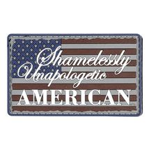 5ive Star Gear Unapologetic American PVC Morale Patch Hook &amp; Loop Tactical - $9.86