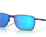 Oakley EJECTOR POLARIZED Sunglasses OO4142-1658 Satin Black W/ PRIZM Sap... - £101.78 GBP