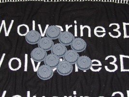 Flames Of War Accessories Add On Tires Large Set Of 12 1/100 15mm FREE SHIPPING - £5.50 GBP