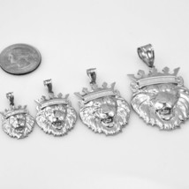 Sterling Silver Lion King Pendant (S/M/L/XL) - £15.71 GBP+