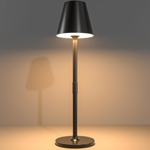 Modern Led Cordless Table Lamp, 4000Mah Rechargeable Battery, 3 Level Brightness - £44.02 GBP