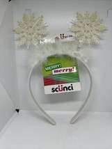 Scunci U got this Headband with Snow Flakes White - £5.20 GBP