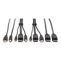 Tripp Lite P783-006-DPU EATON TRIPP LITE SERIES DISPLAYPORT KVM CABLE KI... - $83.72
