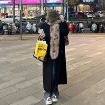 Fashion imitation fox fur fluffy muffler super thick fur scarf - $29.80