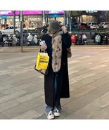 Fashion imitation fox fur fluffy muffler super thick fur scarf - $40.88 CAD