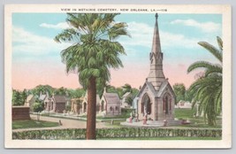 Postcard View In Metairie Cemetery New Orleans Louisiana E. C. Kropp Co. - £2.81 GBP