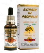 KIT 24 UNITS • GREEN PROPOLIS EXTRACT POLENECTAR WAX FREE 60 • 30ml - $316.97