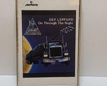 Vintage  Def Leppard On Through The Night Audio Cassette Tape See Pictures - $9.49