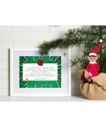 Candy Cane Elf Intro Note For Kids - $3.25