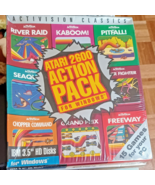 Activision’s Atari 2600 Action Pack For Windows IBM 3.5 HD Disks-15 game... - £16.69 GBP