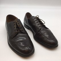 Cole Haan C03226 Mens Size 10 D Dark Brown Oxford Split Toe Dress Shoes - £16.51 GBP