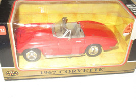 MOTORMAX- 1967 DIECAST CHEVROLET CORVETTE - 1/24TH SCALE - NEW - B2 - £6.70 GBP