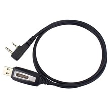 Retevis 2 Pin 2 Way Radio USB Programming Cable Compatible with Retevis RT22 RT2 - £20.77 GBP