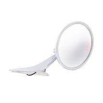 UPI 110826 Round Exterior Mirror W/Convex Glass &amp; LED Turn For 1966-72 Chevy-R/H - £73.12 GBP