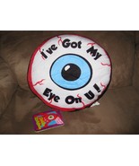 CUDDLE MONSTERS EYEBALL PILLOW Brand New Plush NWT Stuffed w Tags 12" SUGAR LOAF - $13.66 CAD