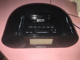 nexxtech ncr488 alarm clock with ipod speaker Black - $21.78