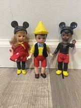 3 McDonalds Happy Meal Toy Dolls 2004 Madame Alexander Vintage Disney - $9.46