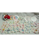 Vintage POKEMON RUMMY CARD GAME Round Pokeball CARDS IN CASE - $365.18 MXN