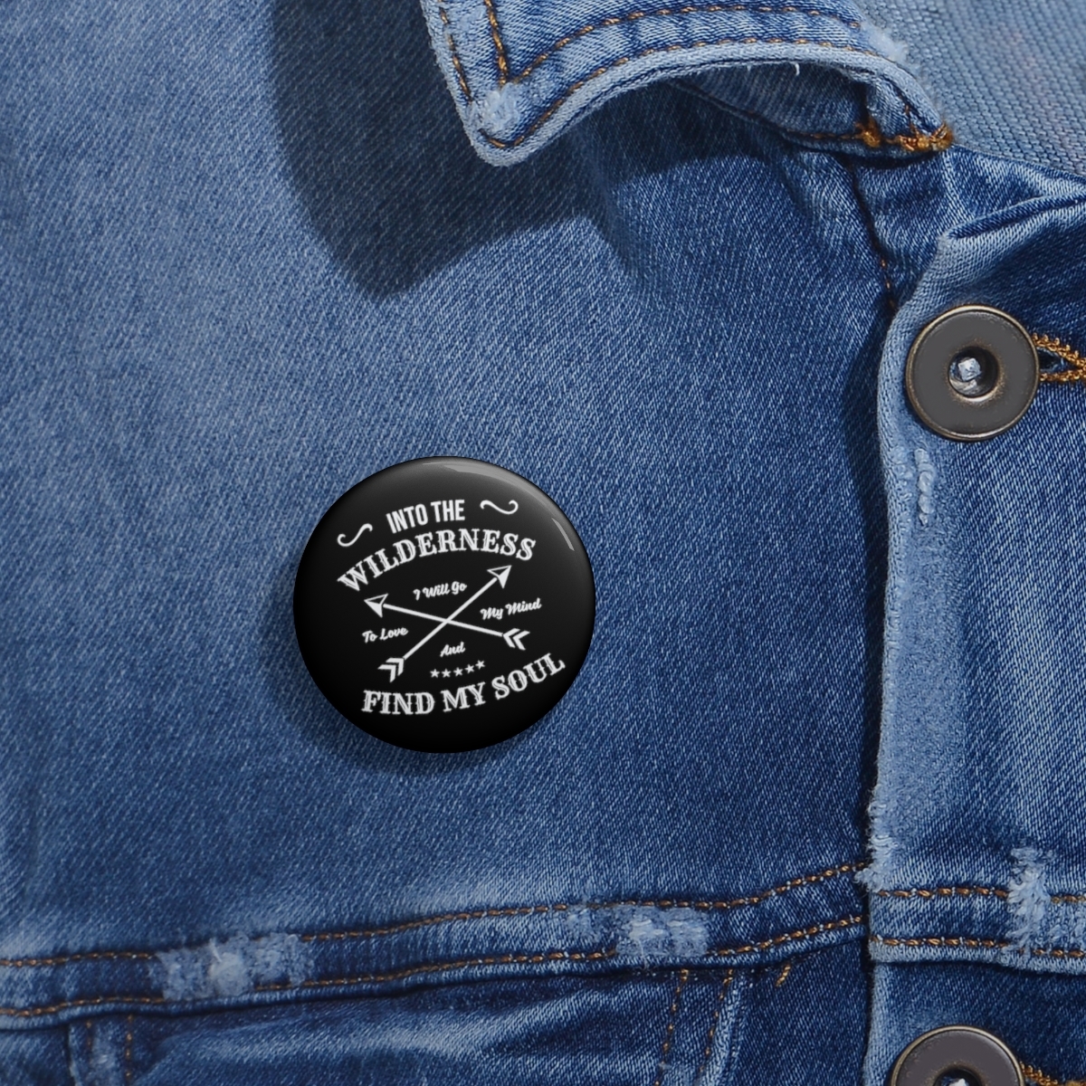 Primary image for Adventure-Ready Custom Pin Buttons: Durable Metal, Stunning Glossy Finish