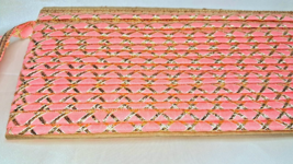 Lace Fabric by Yard, Border Lace, Beaded Appliques, Net Floral, Trim, Ri... - $5.29 CAD