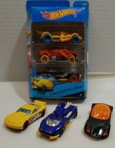 Hot Wheels Street Beasts 3-Pack CBN80 2014 new plus 3 preowned cars - £9.90 GBP