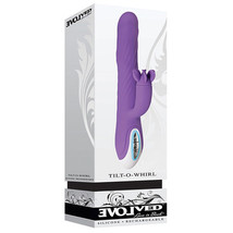 Evolved Tilt-O-Whirl Rechargeable Silicone Dual Stimulation Vibrator With Spinni - £99.34 GBP