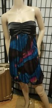 Charlotte Russe Strapless Multicolor Formal Dress Size Small - £19.33 GBP