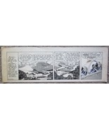 SCORCHY SMITH Newspaper Daily Strip Original art 6/21/1954 ALVIN HOLLING... - €312,13 EUR